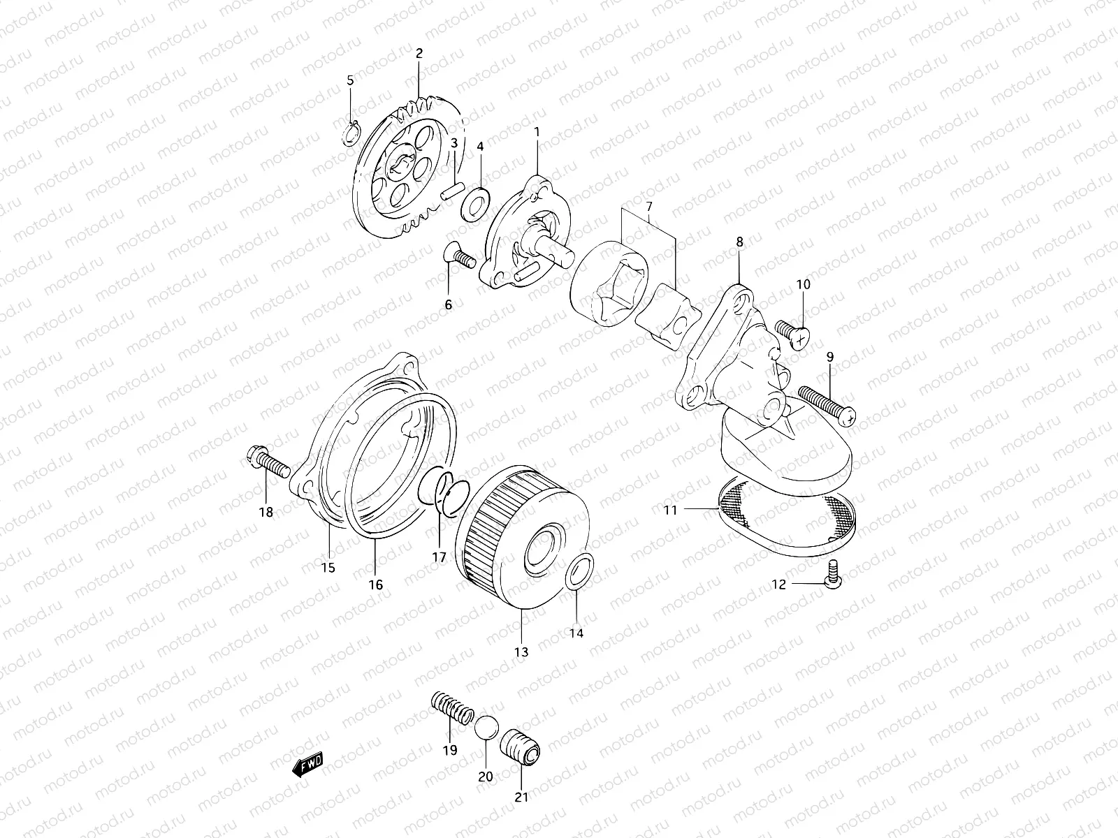 12 - OIL PUMP