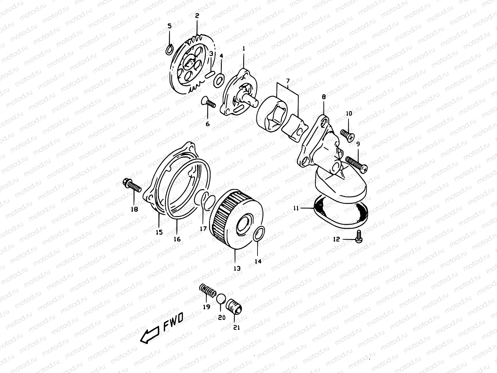 12 - OIL PUMP