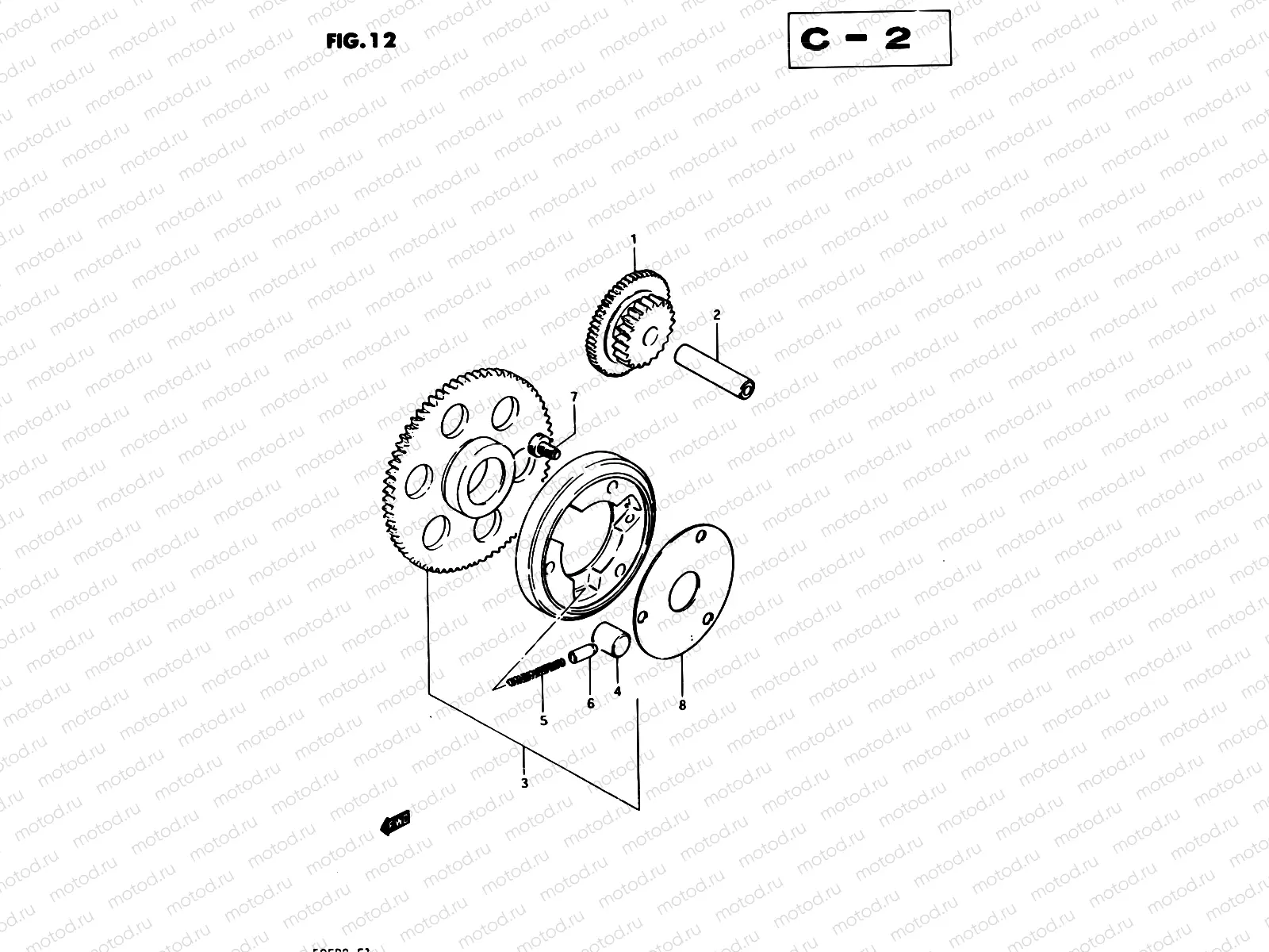 12 - STARTER CLUTCH