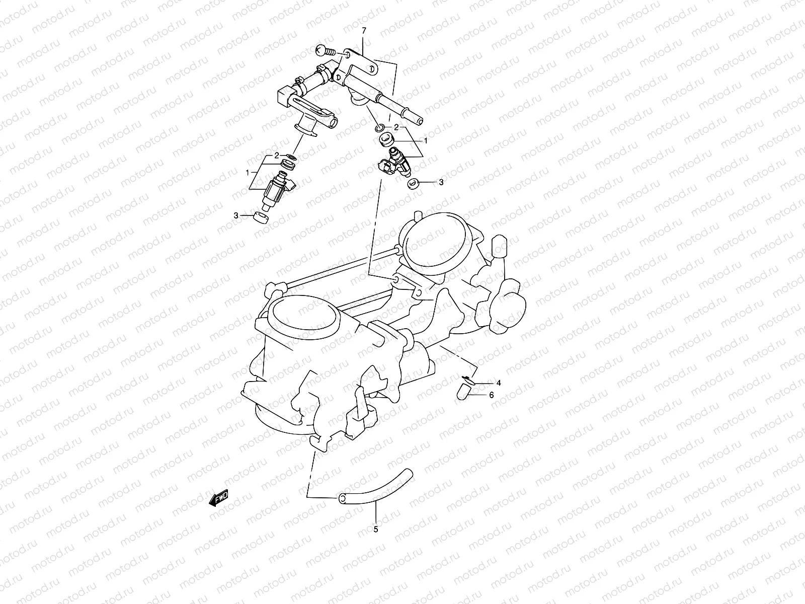 12 - THROTTLE BODY FITTING