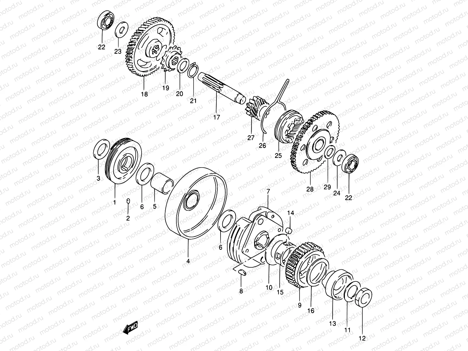 12 - TRANSMISSION (E25,E26)
