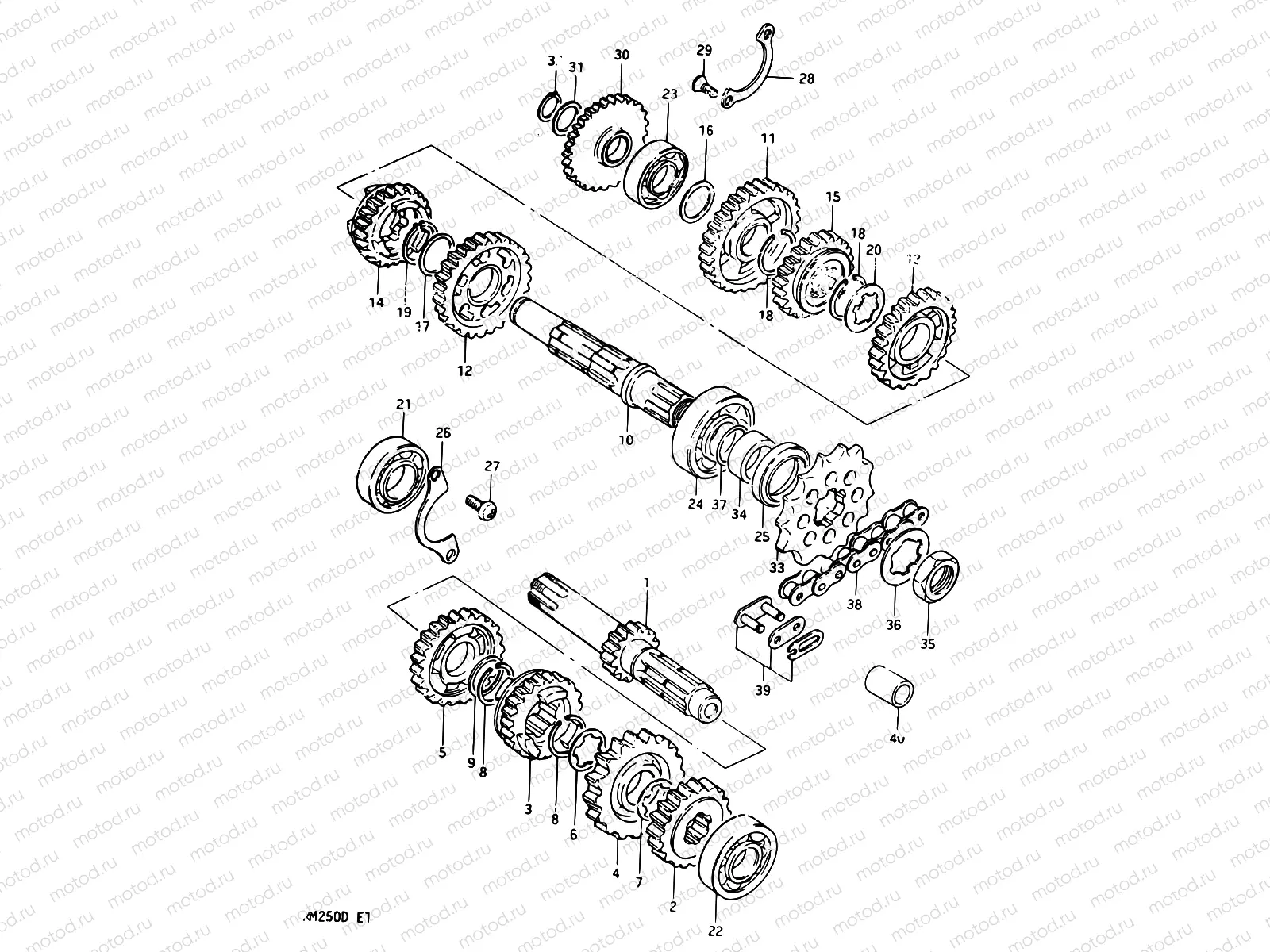 12 - TRANSMISSION MODEL D