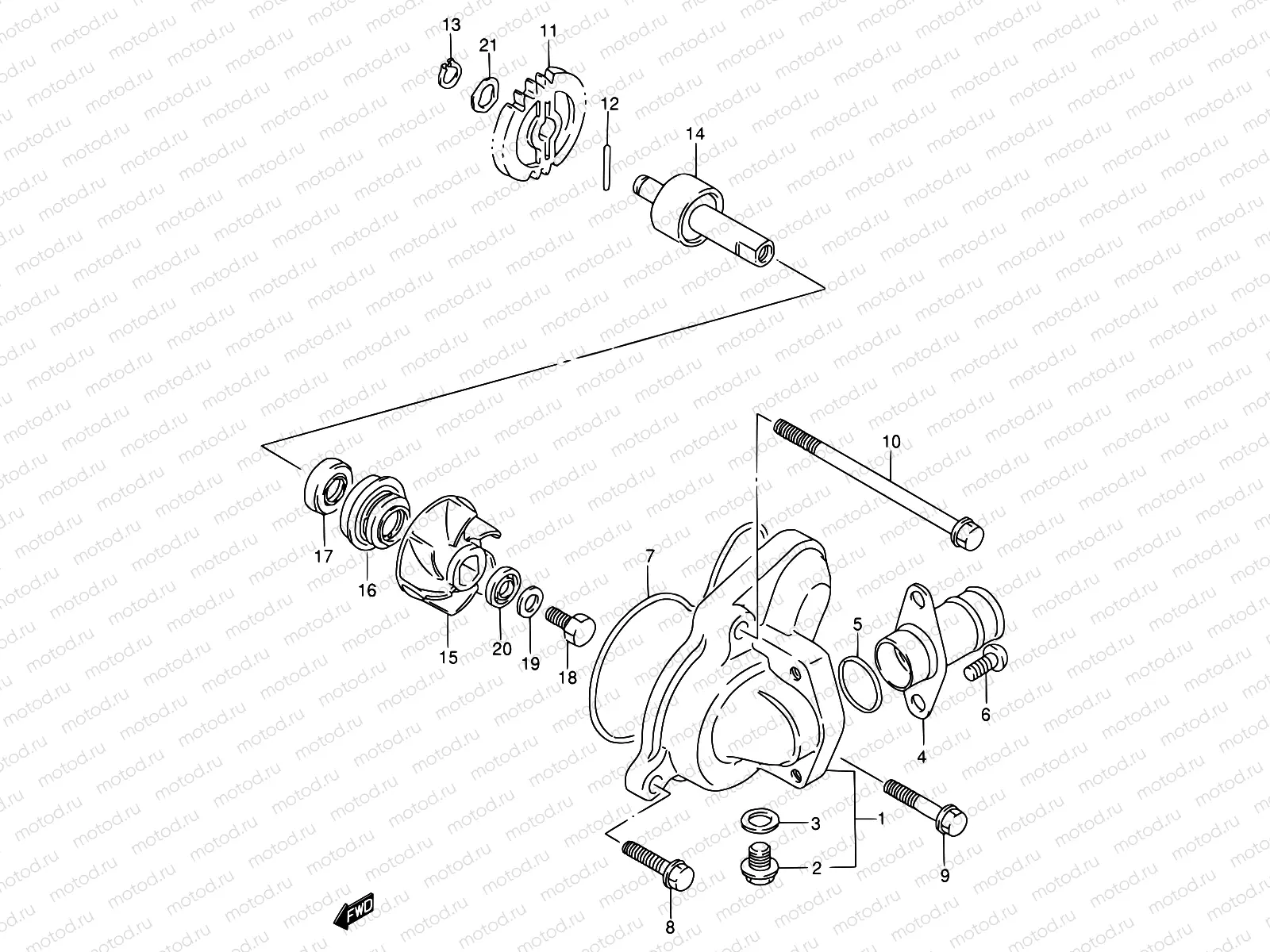 12 - WATER PUMP