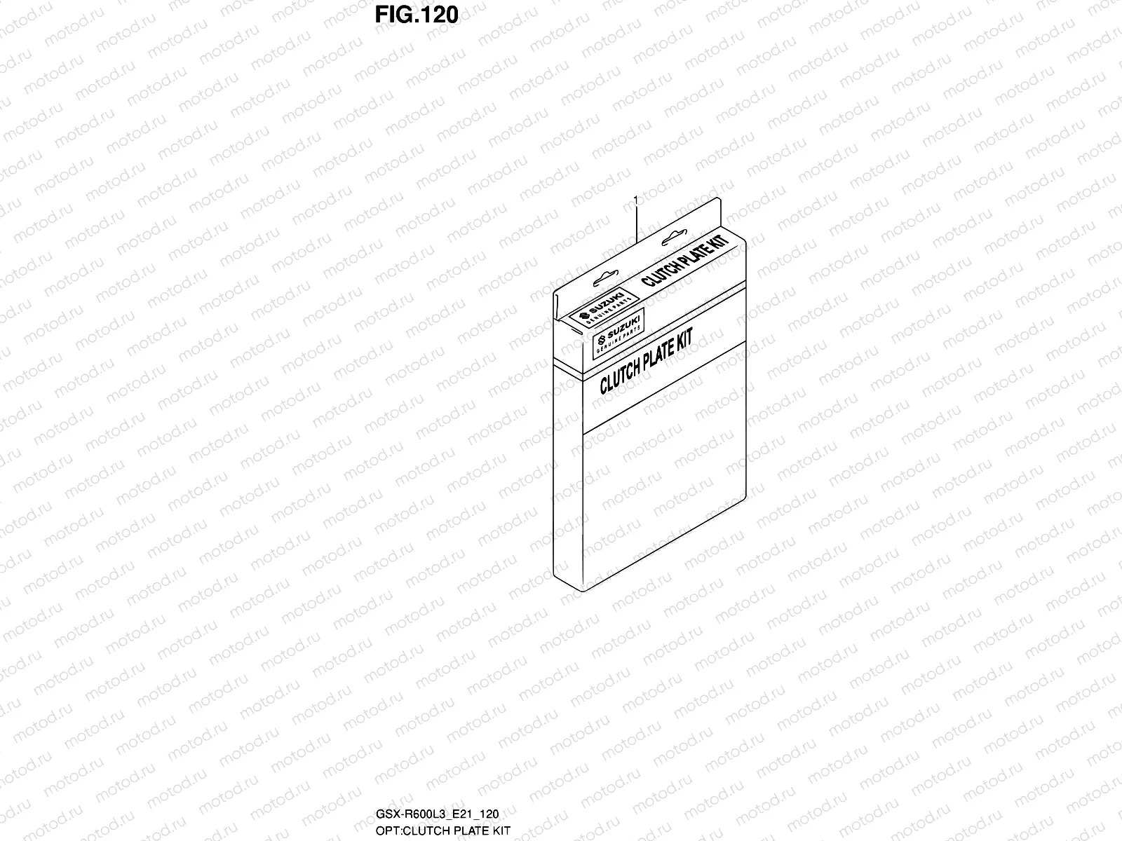 120 - CLUTCH PLATE KIT