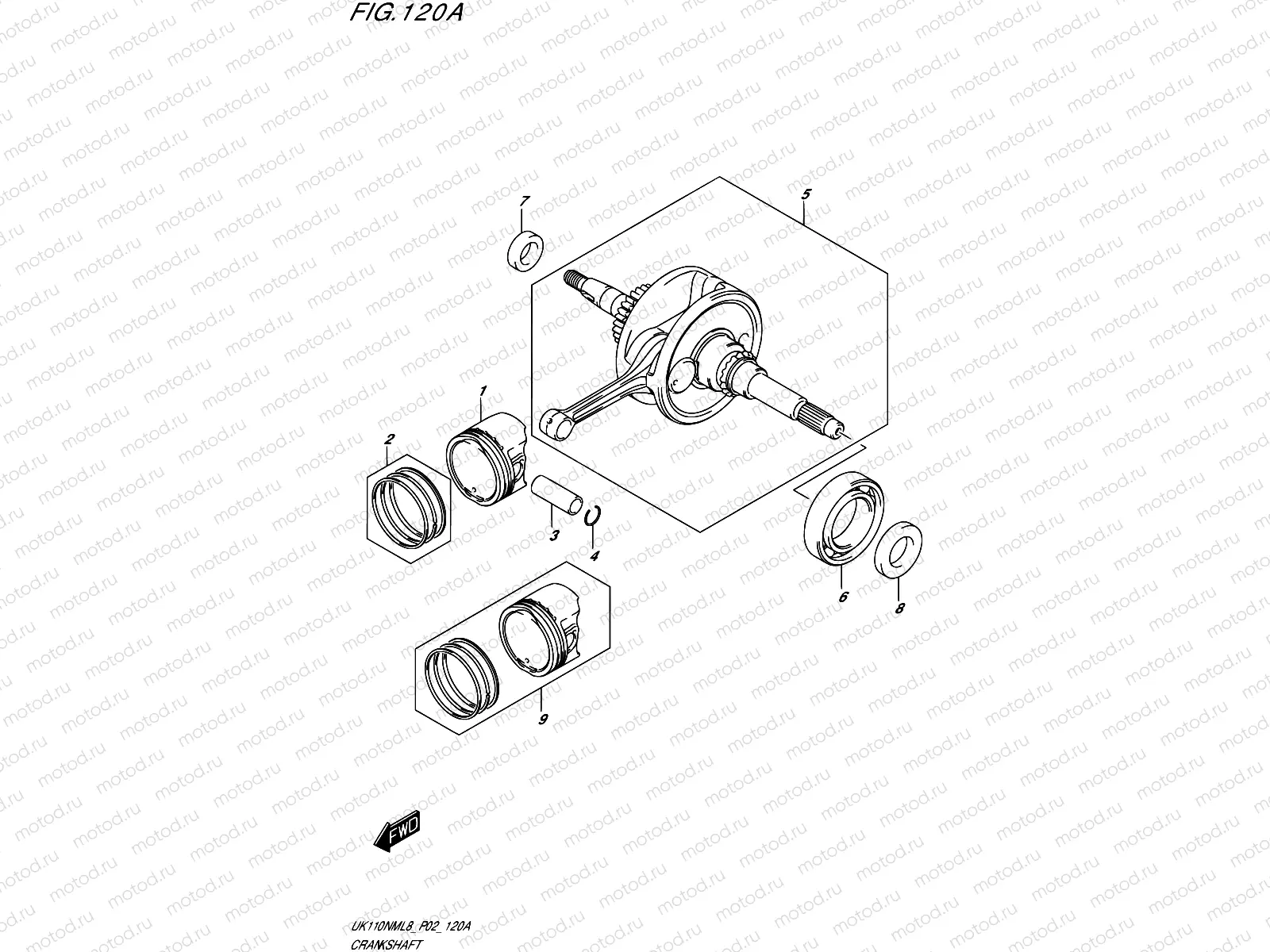 120A - CRANKSHAFT