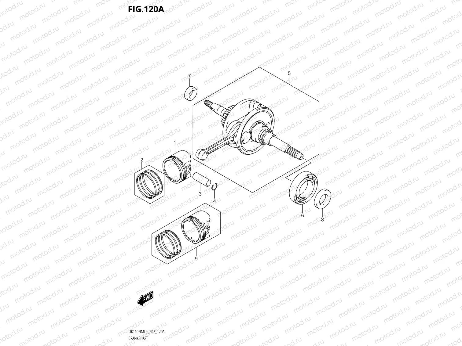 120A - CRANKSHAFT