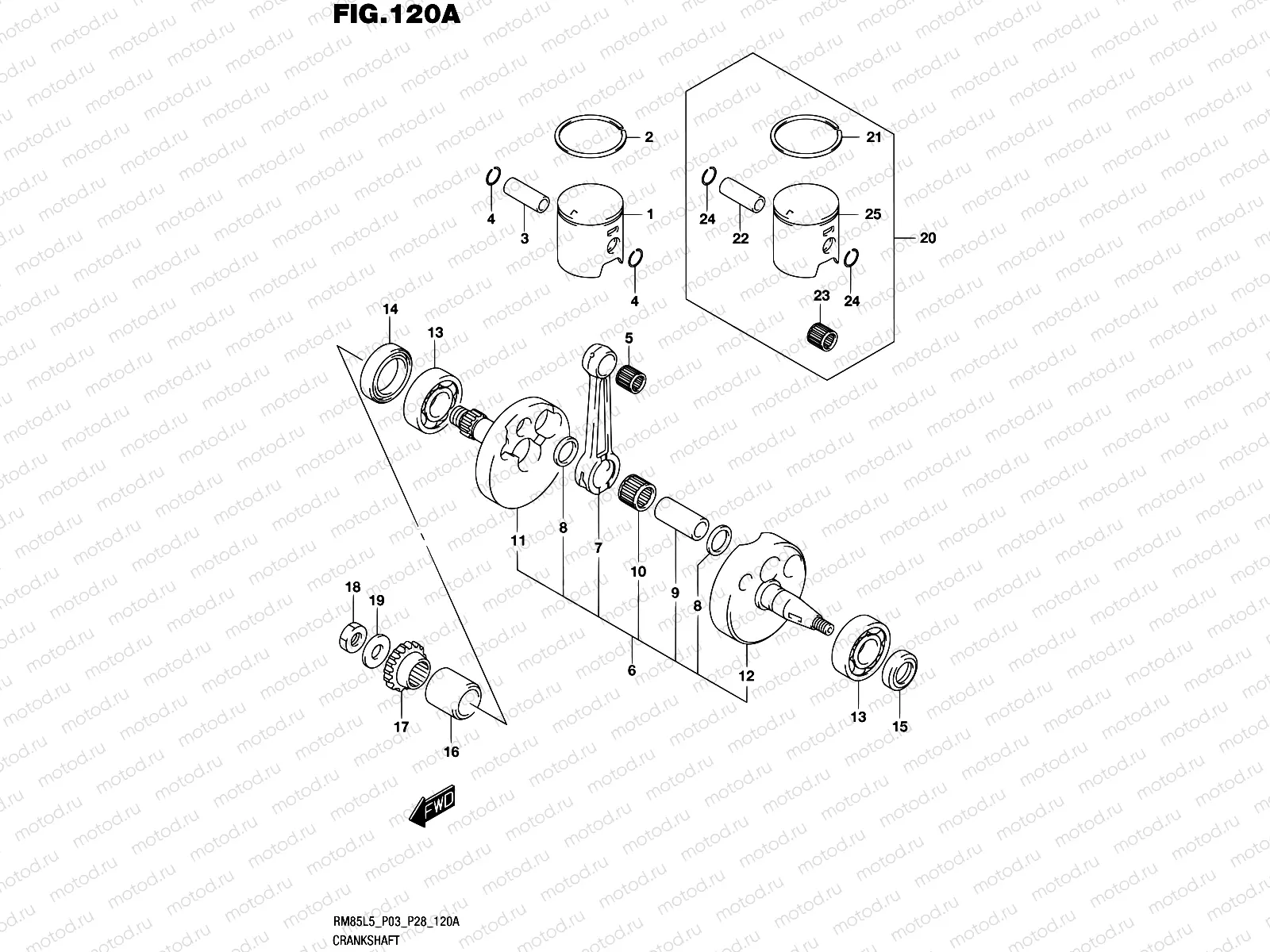 120A - CRANKSHAFT