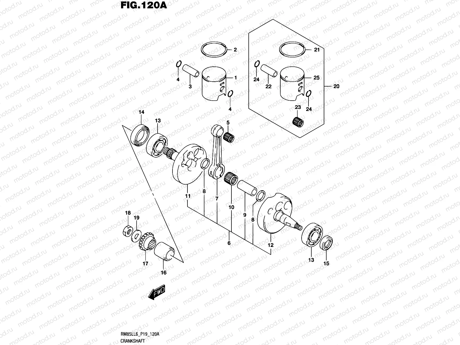 120A - CRANKSHAFT