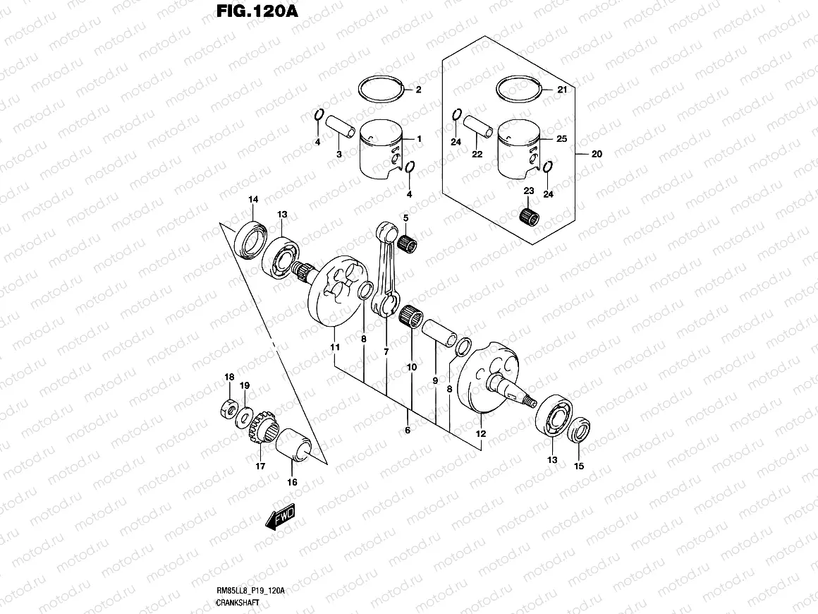 120A - CRANKSHAFT