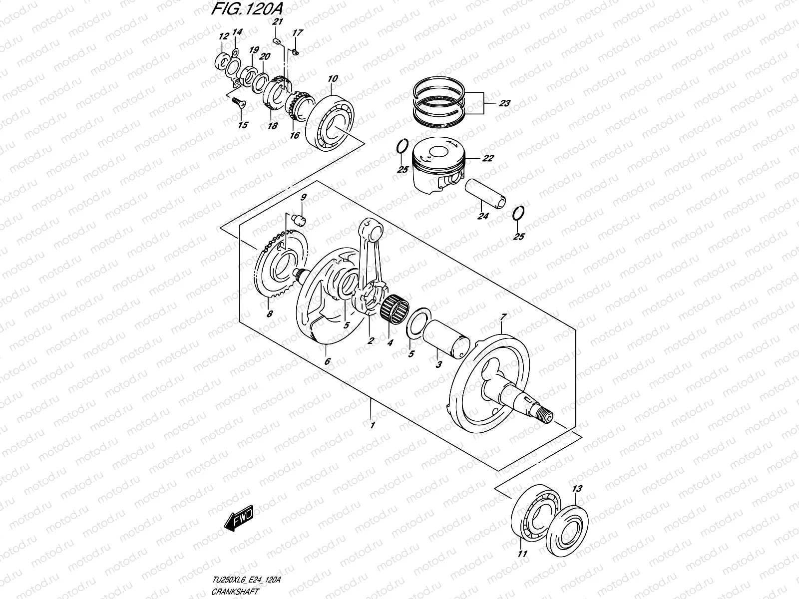 120A - CRANKSHAFT