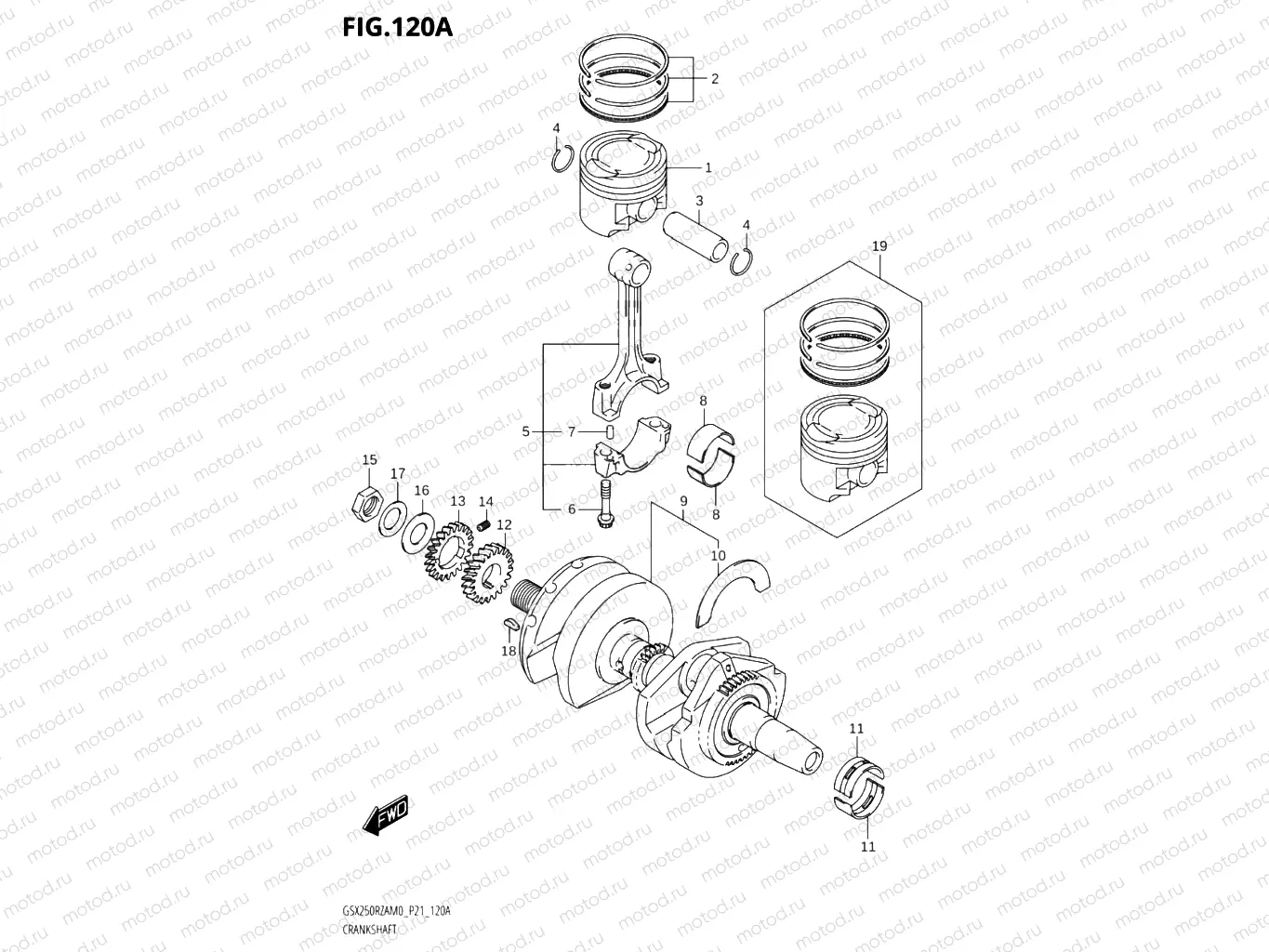 120A - CRANKSHAFT