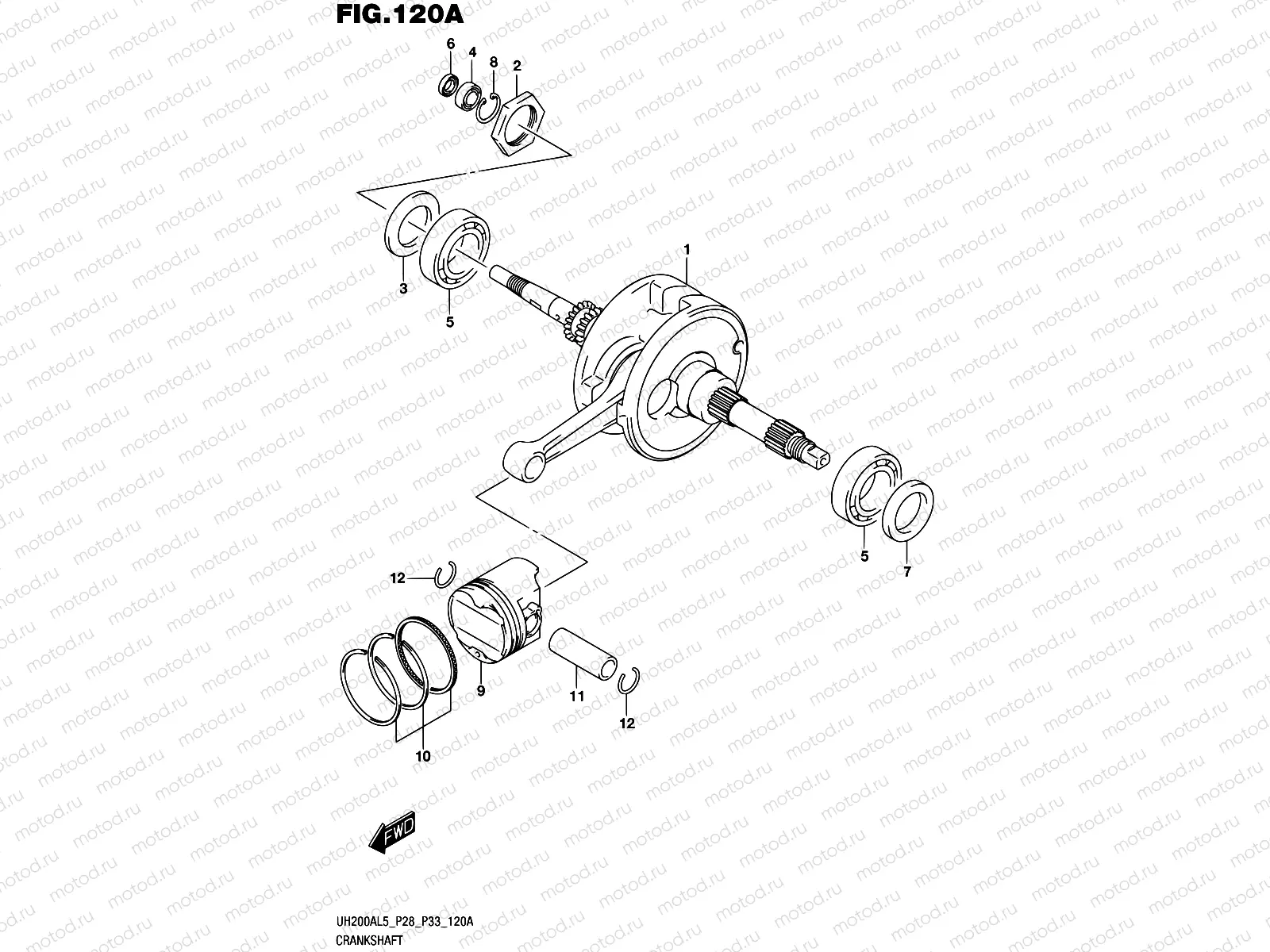 120A - CRANKSHAFT