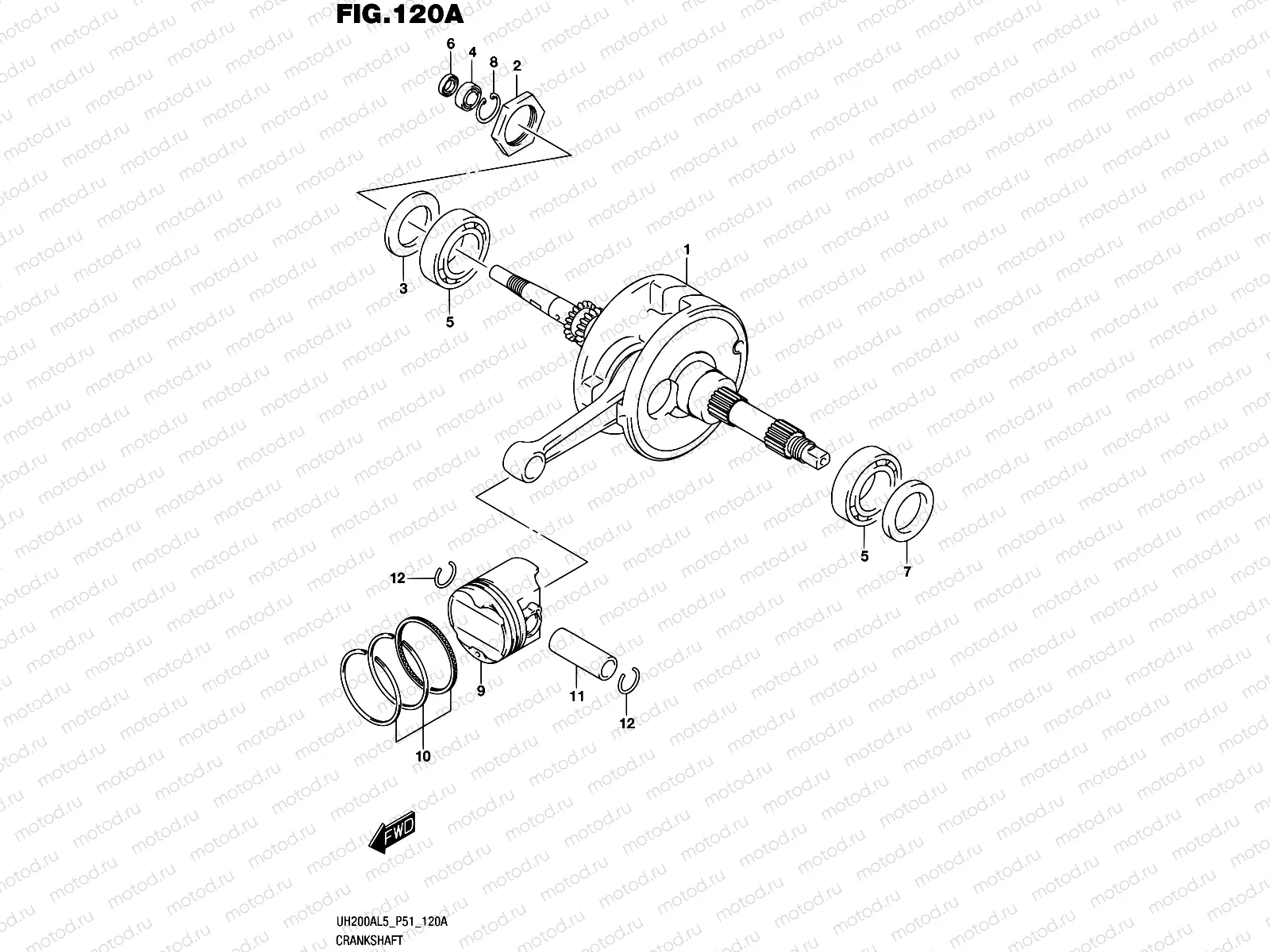 120A - CRANKSHAFT