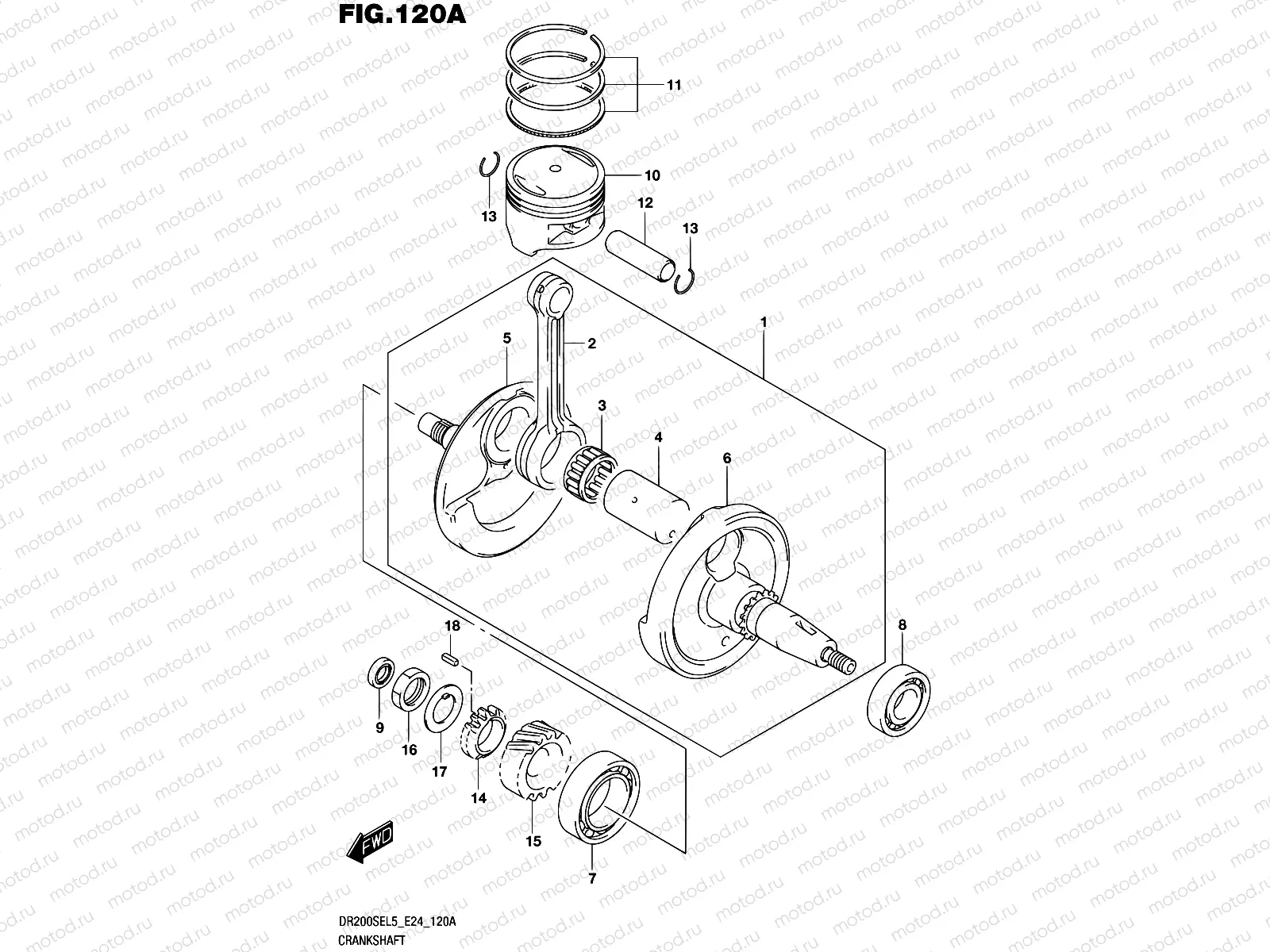 120A - CRANKSHAFT