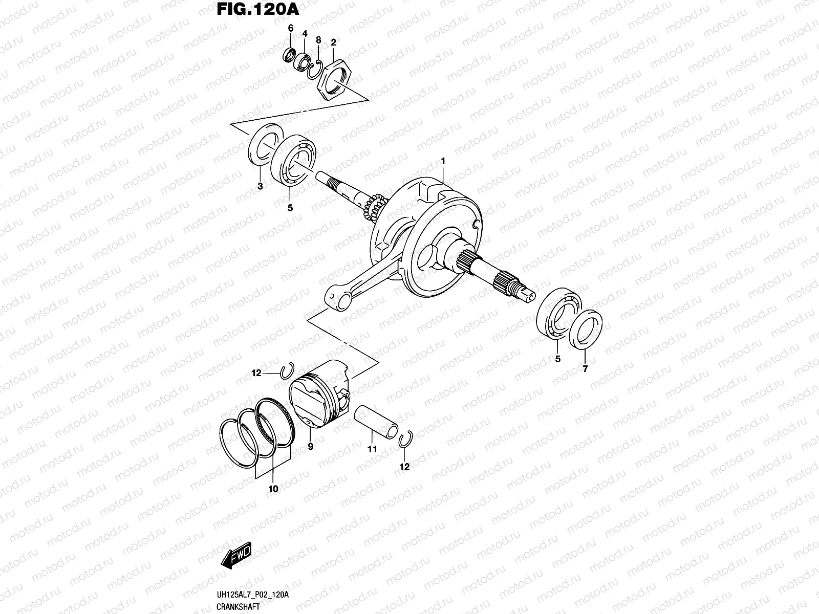 120A - CRANKSHAFT
