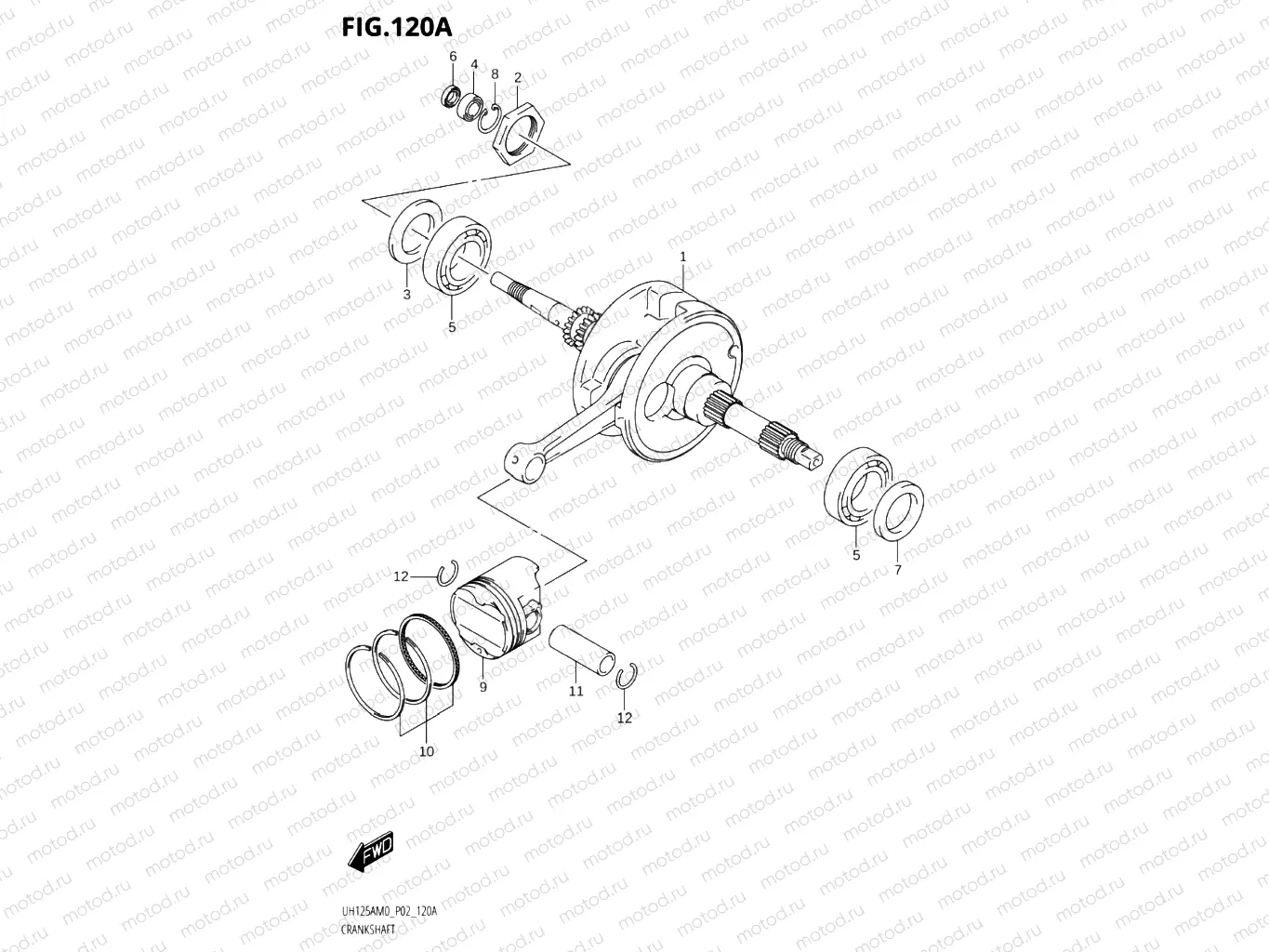 120A - CRANKSHAFT