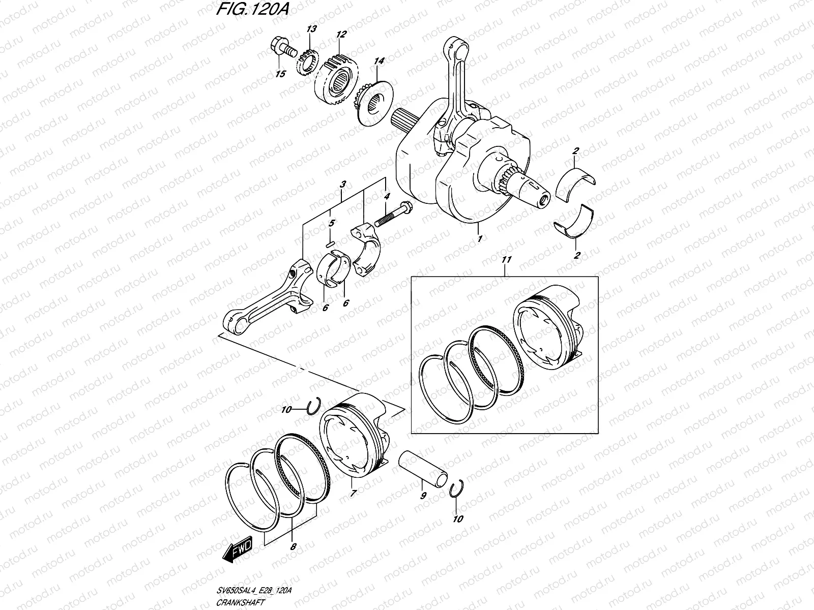120A - CRANKSHAFT