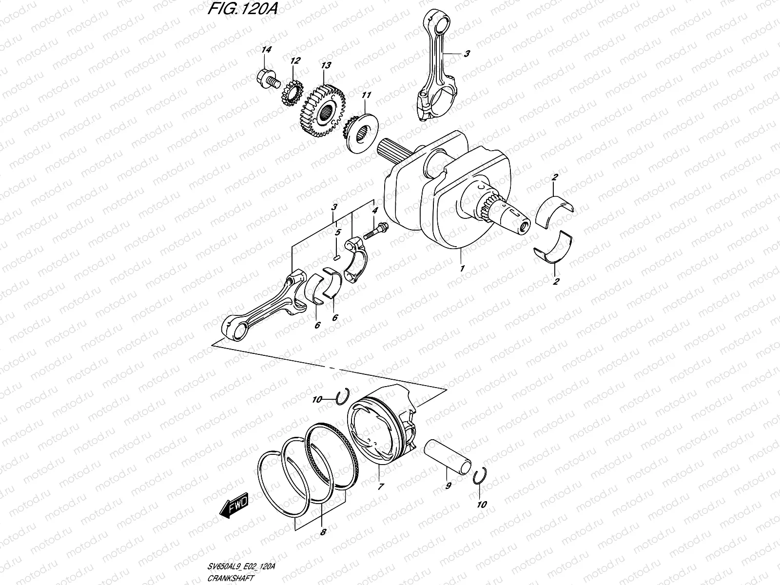 120A - CRANKSHAFT
