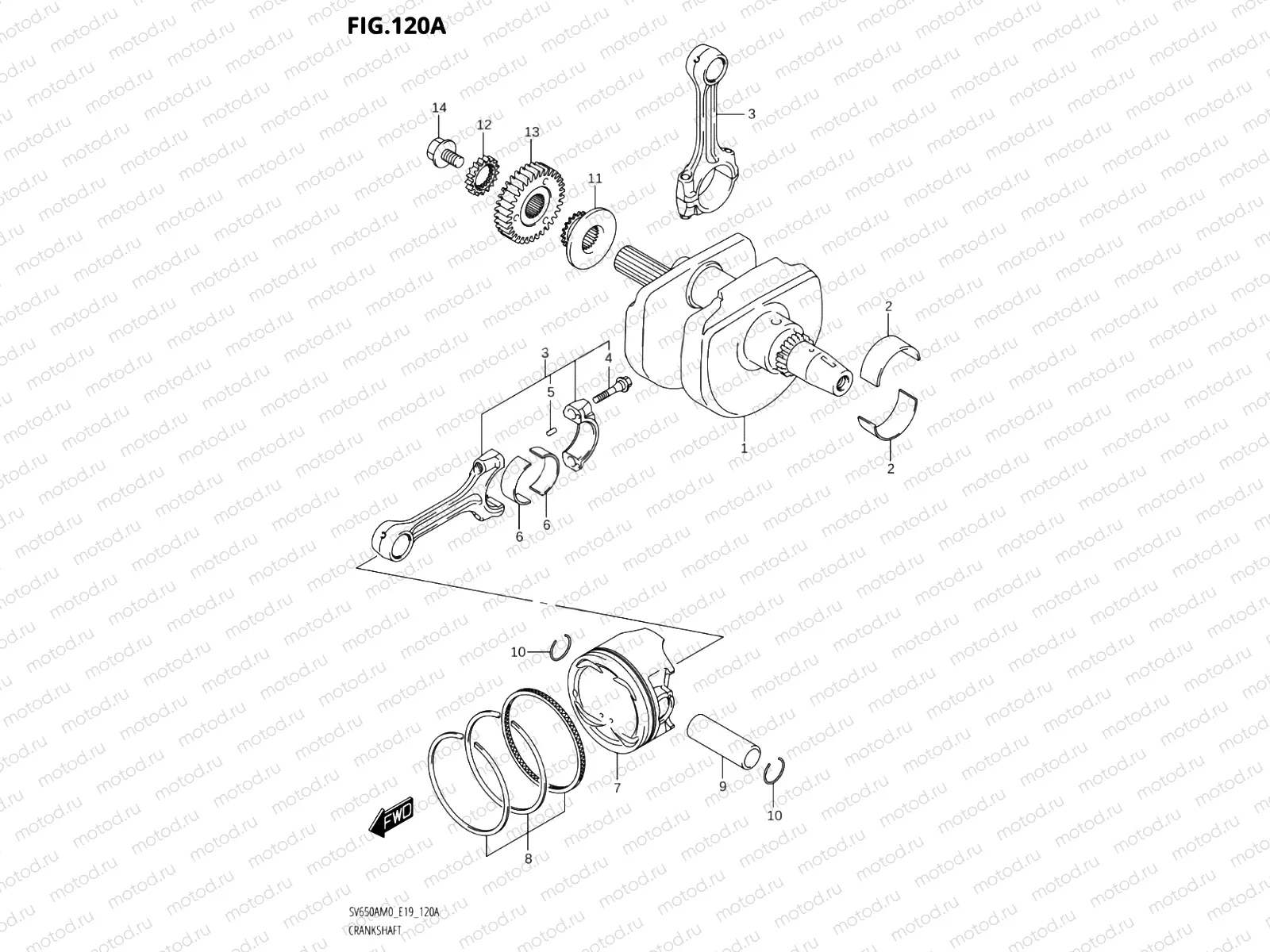 120A - CRANKSHAFT