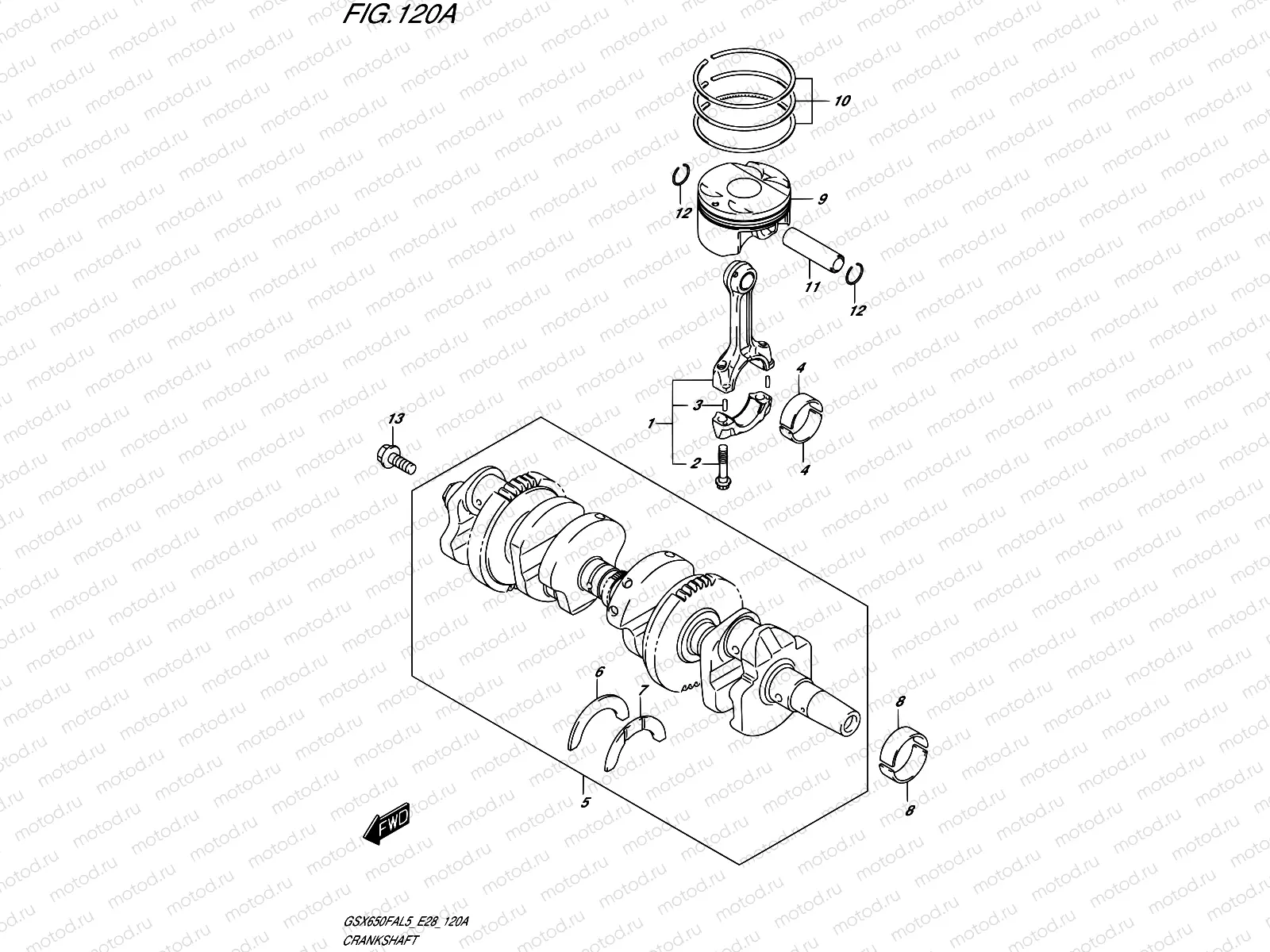 120A - CRANKSHAFT