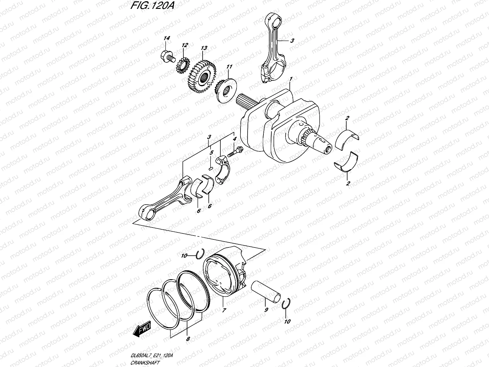 120A - CRANKSHAFT
