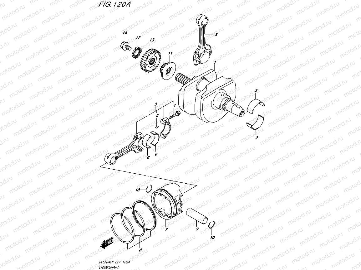 120A - CRANKSHAFT