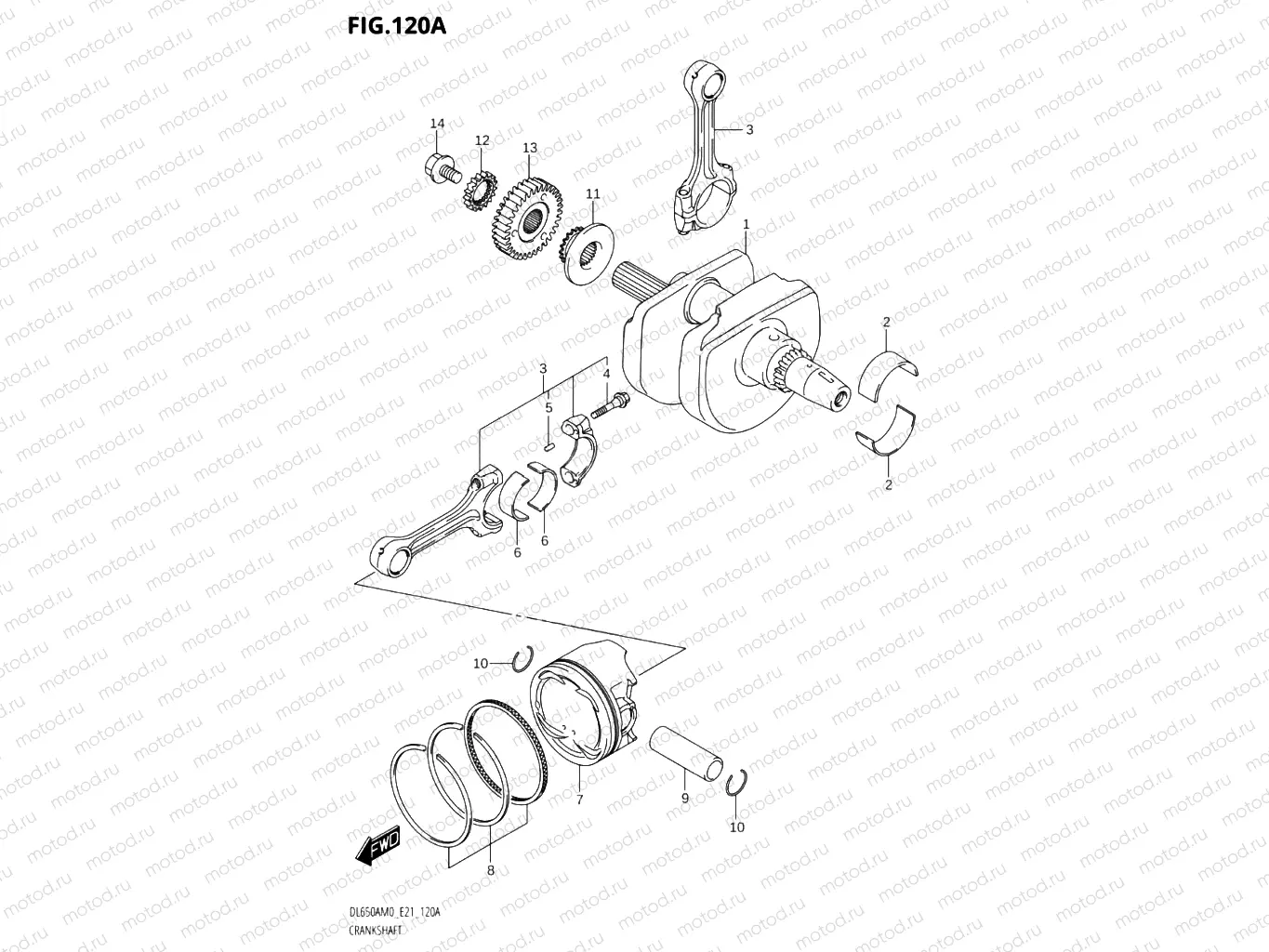 120A - CRANKSHAFT