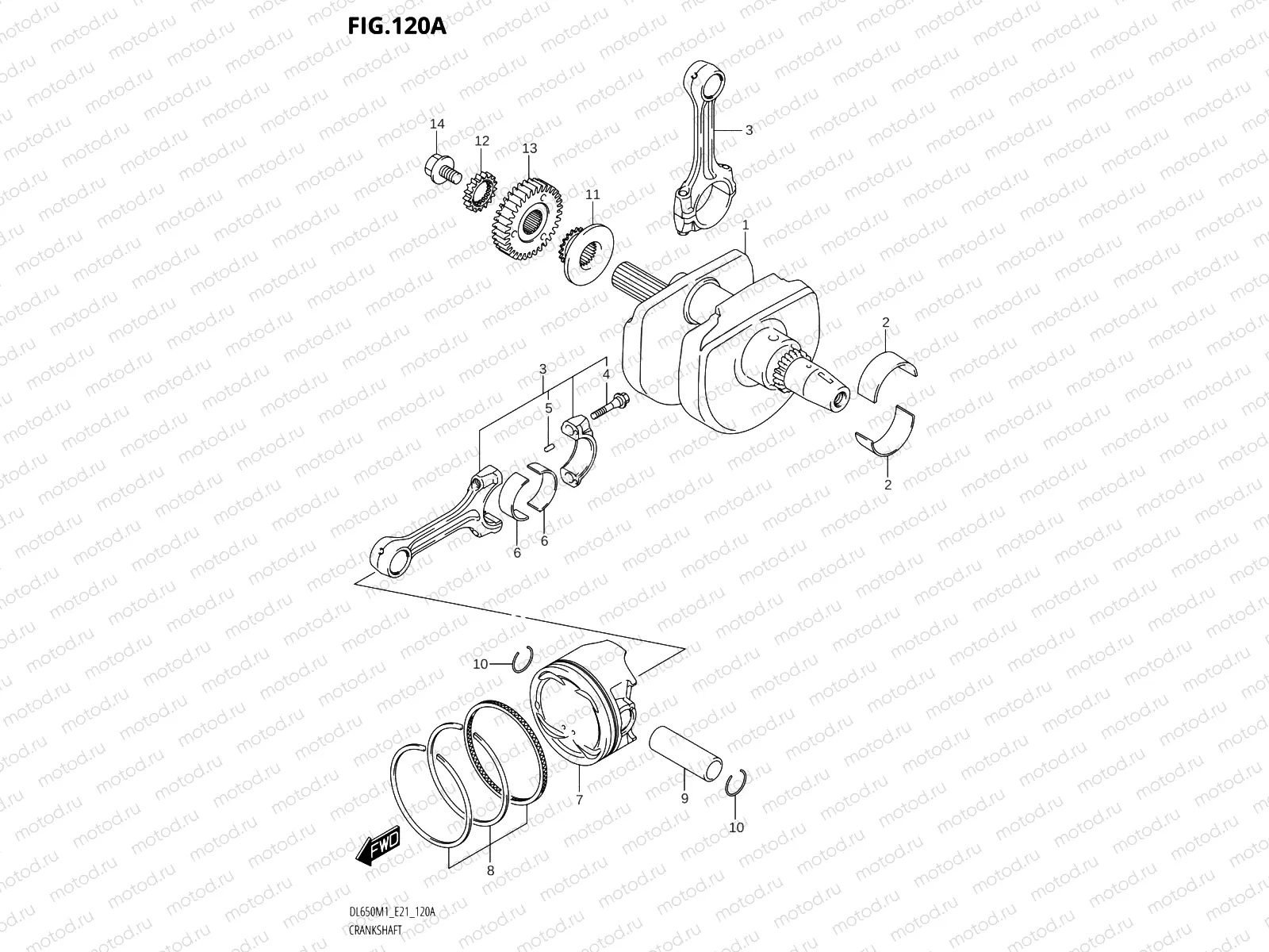 120A - CRANKSHAFT