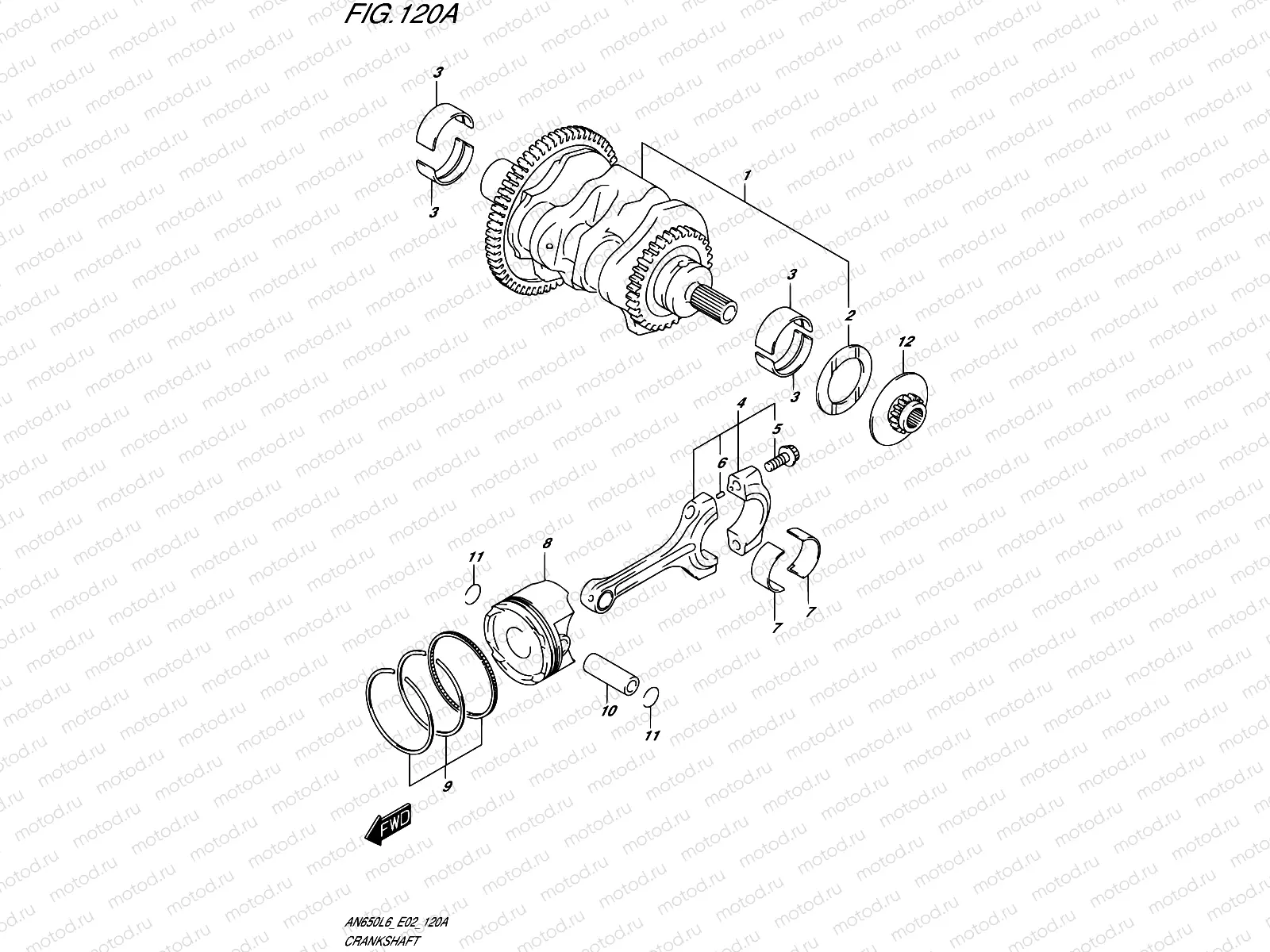 120A - CRANKSHAFT