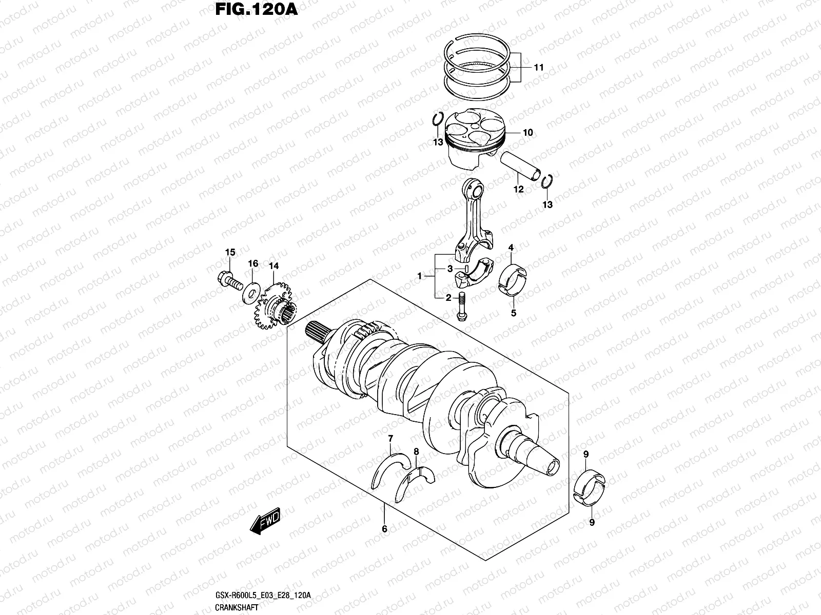 120A - CRANKSHAFT