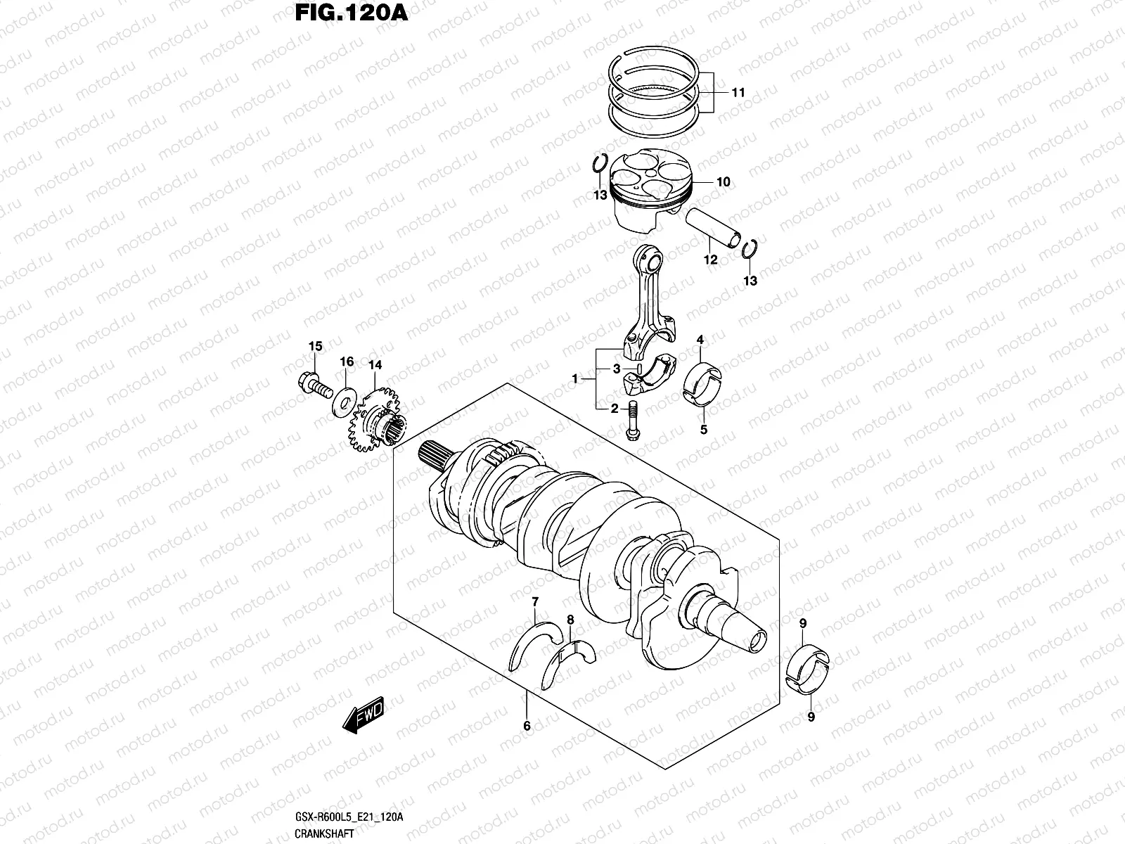 120A - CRANKSHAFT