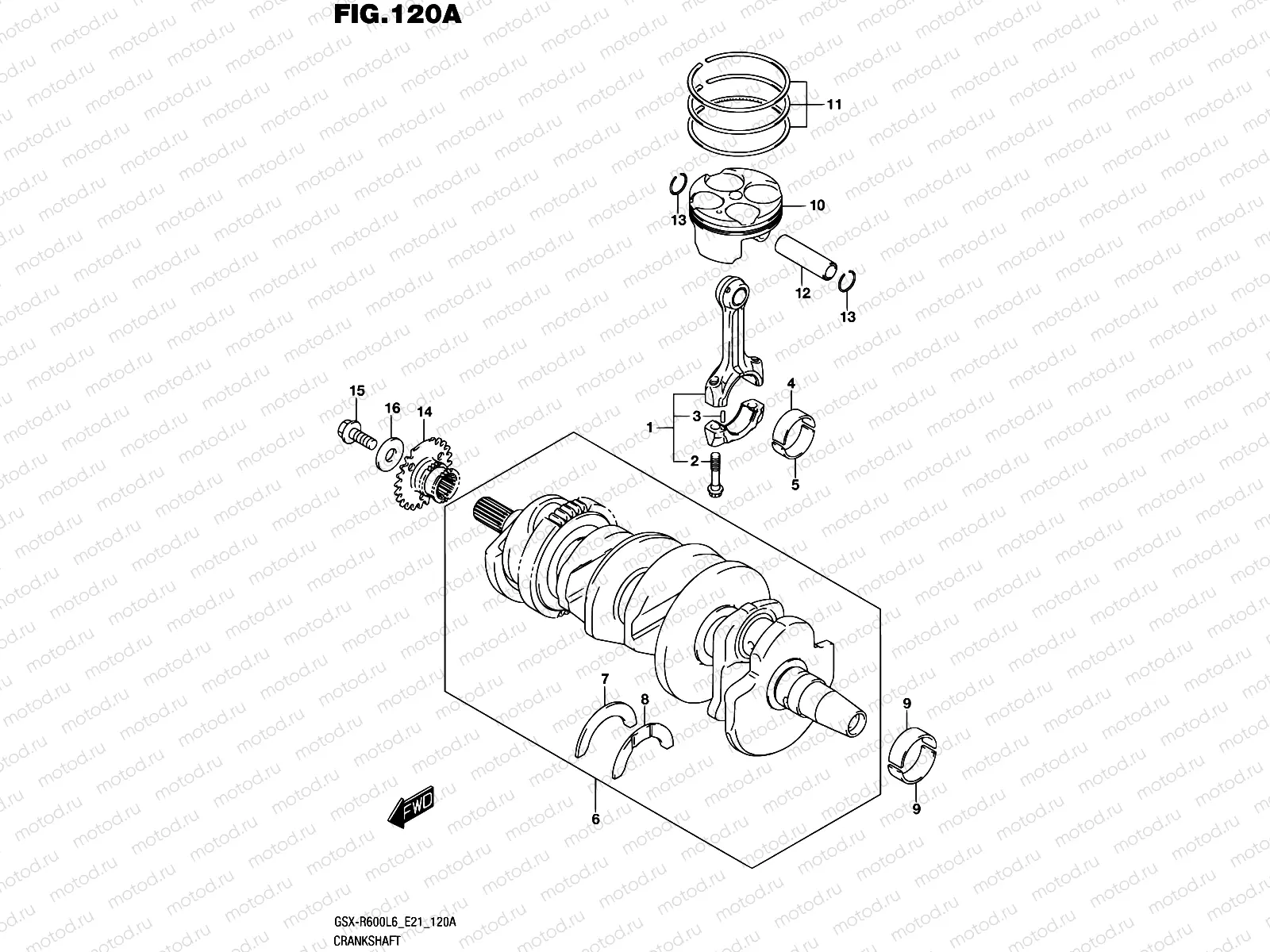 120A - CRANKSHAFT