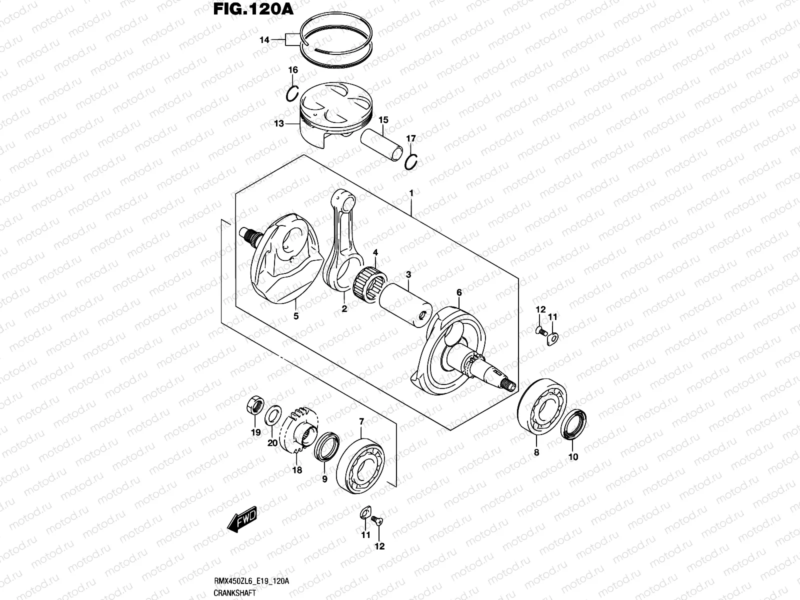 120A - CRANKSHAFT