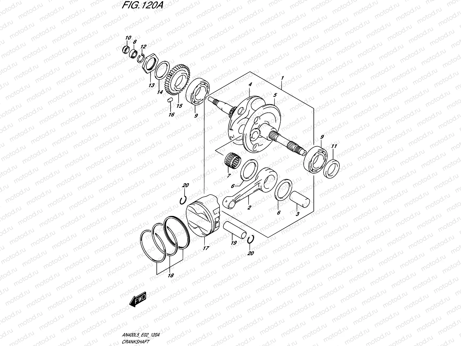 120A - CRANKSHAFT