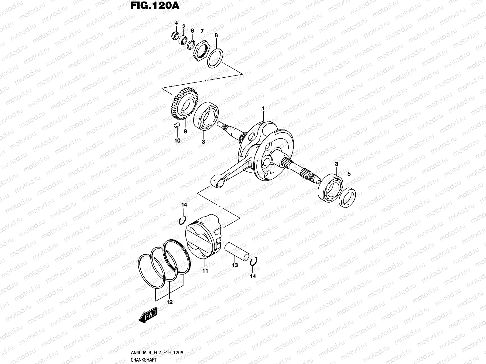120A - CRANKSHAFT