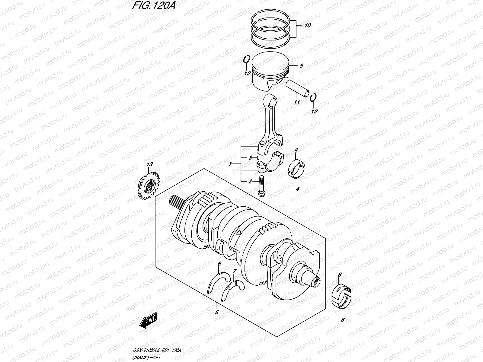 120A - CRANKSHAFT