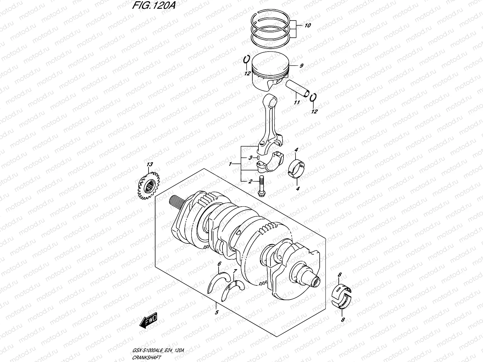 120A - CRANKSHAFT
