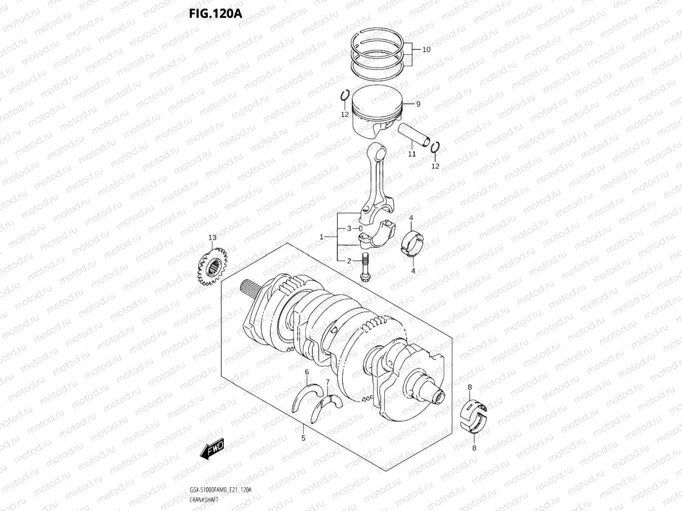 120A - CRANKSHAFT
