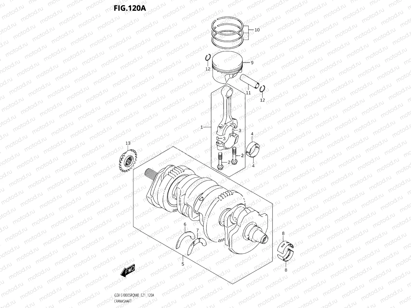 120A - CRANKSHAFT