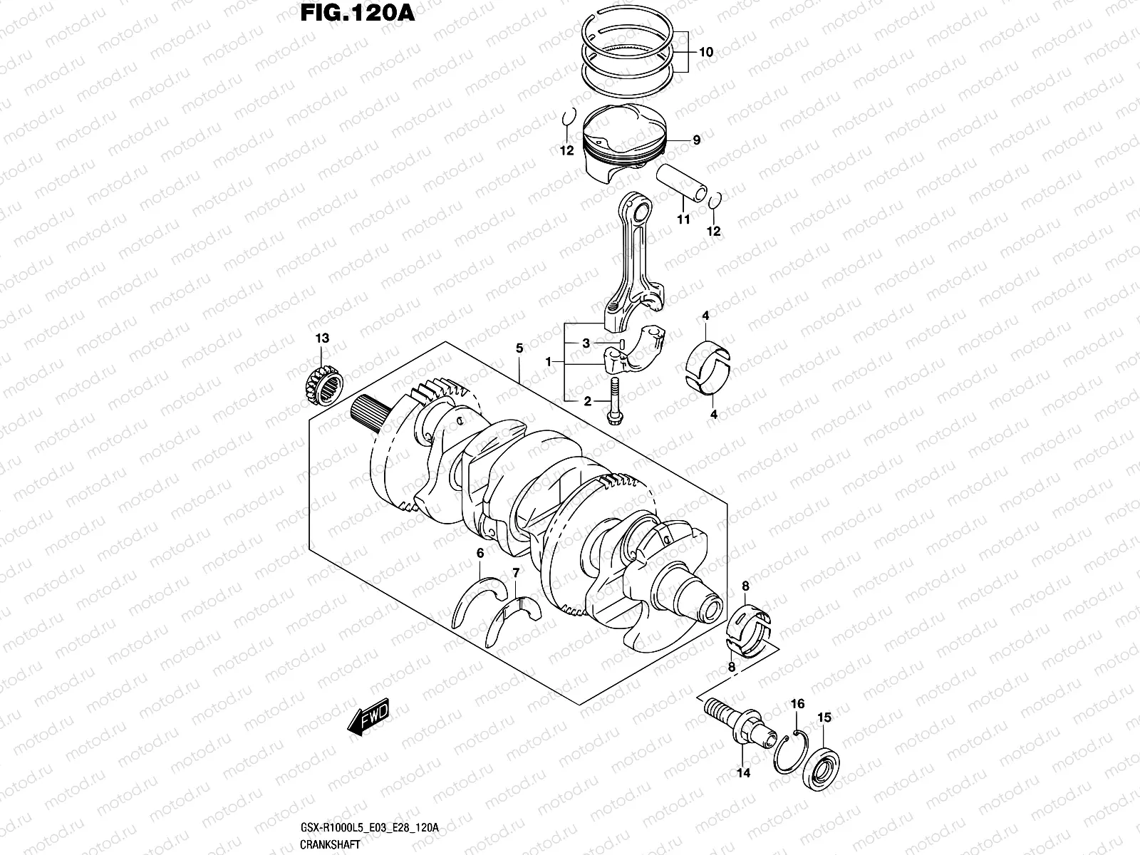 120A - CRANKSHAFT