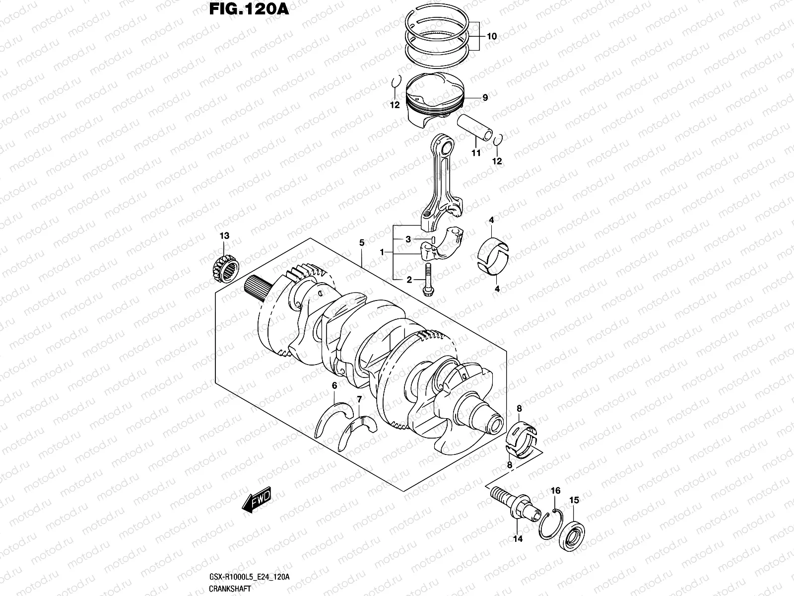 120A - CRANKSHAFT