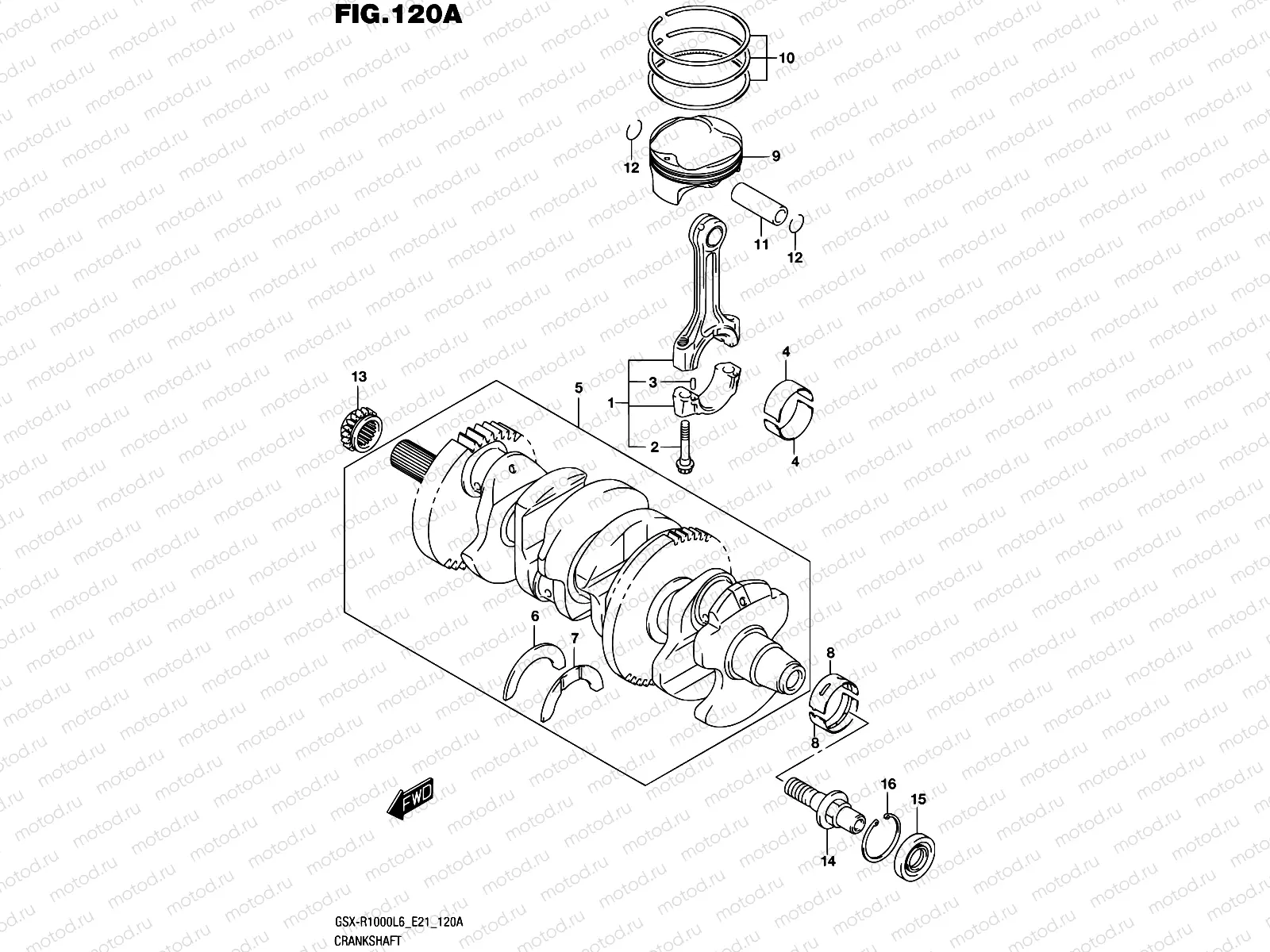 120A - CRANKSHAFT