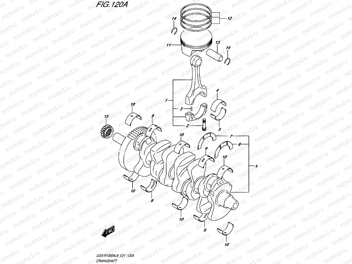 120A - CRANKSHAFT