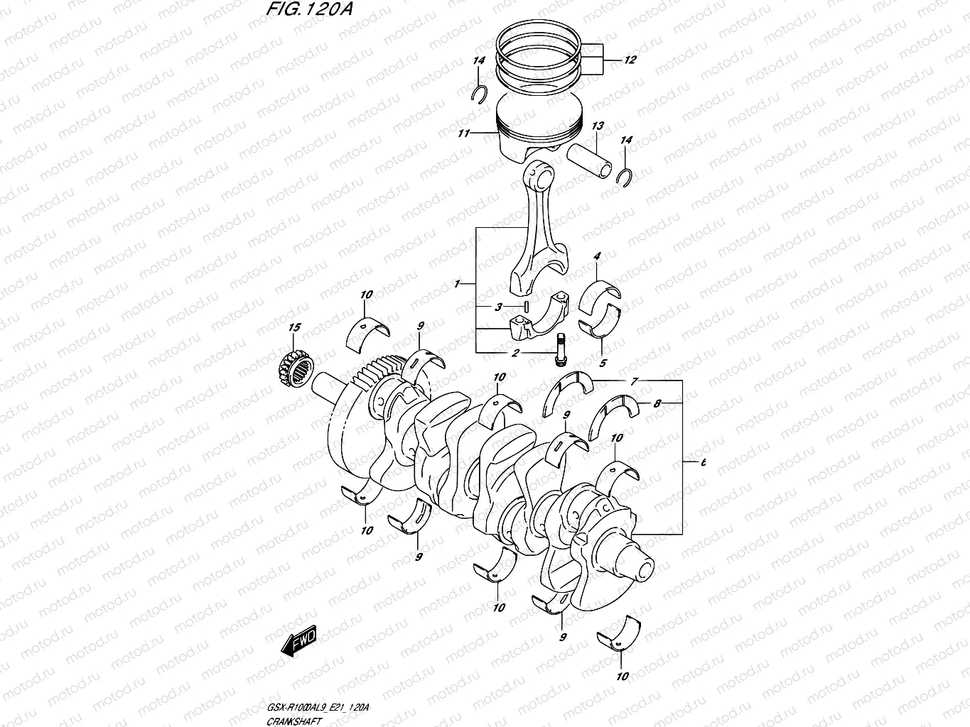 120A - CRANKSHAFT
