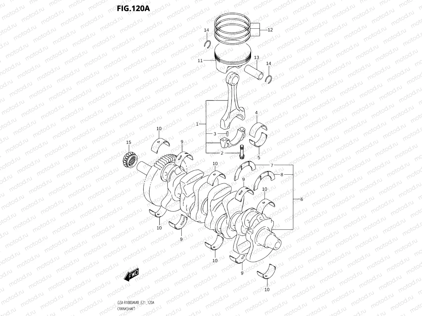 120A - CRANKSHAFT