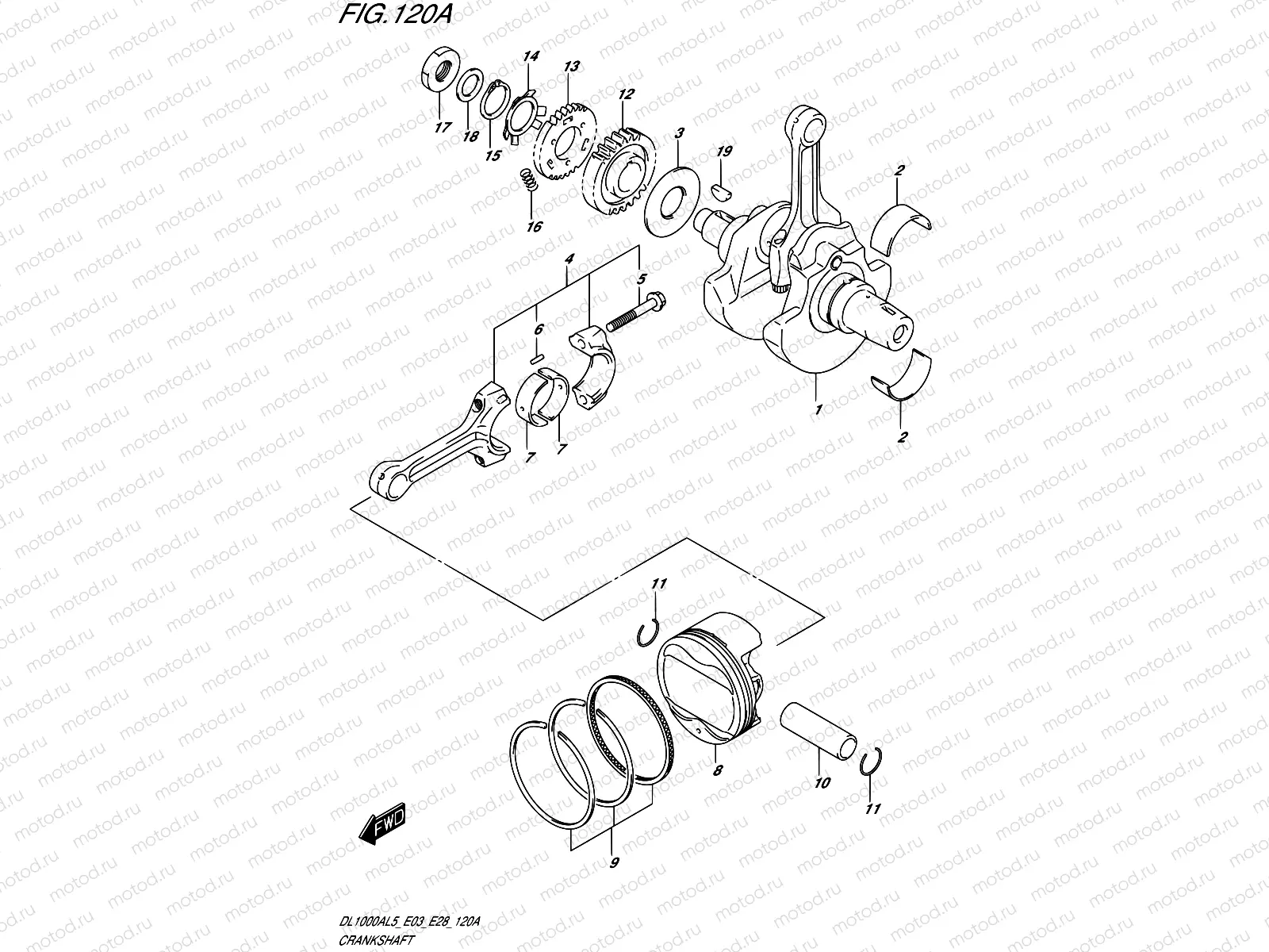 120A - CRANKSHAFT