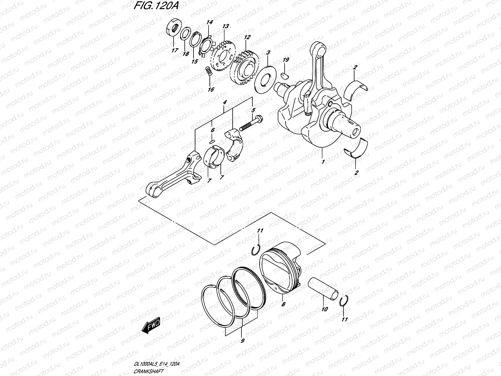 120A - CRANKSHAFT