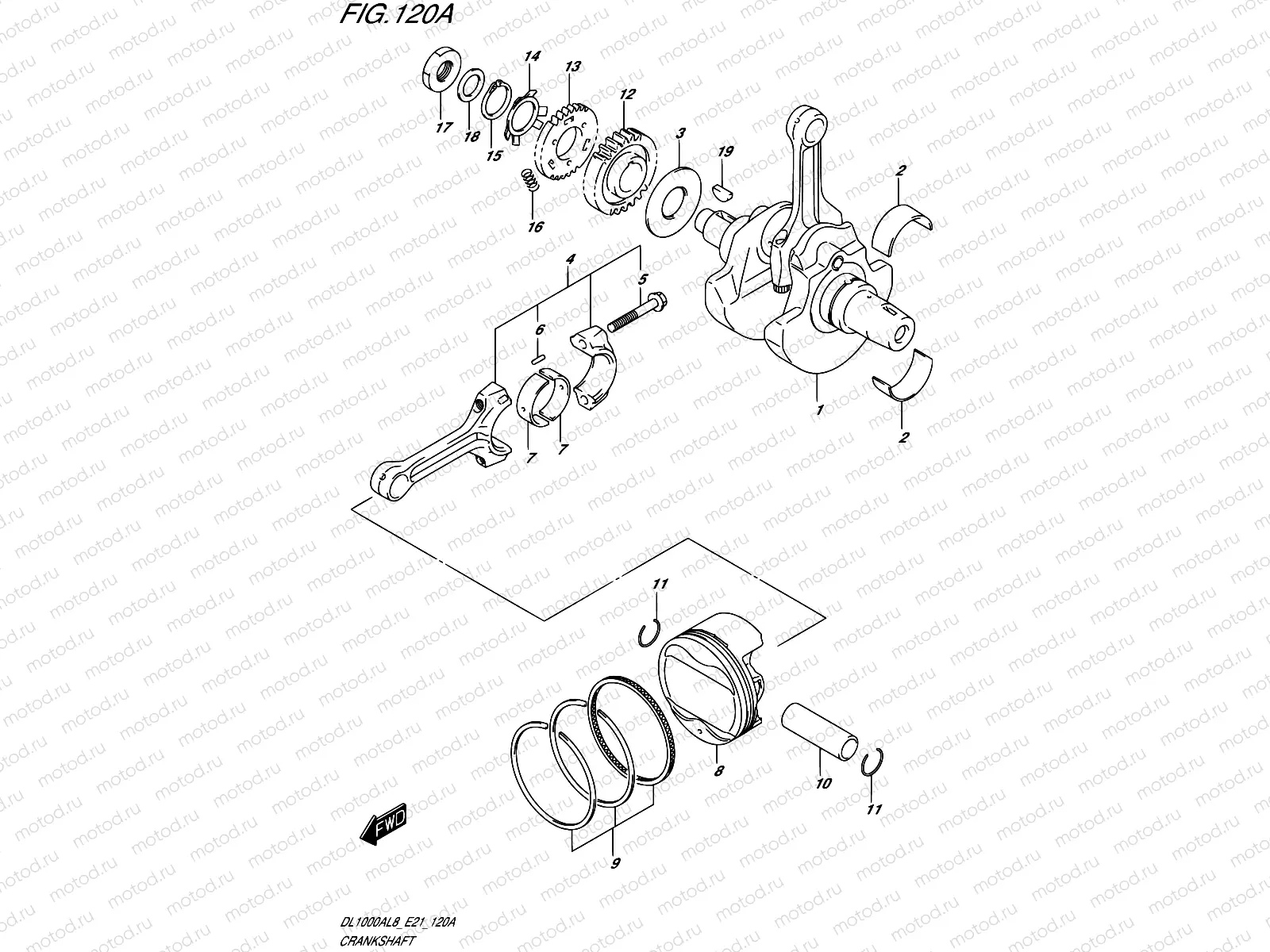 120A - CRANKSHAFT