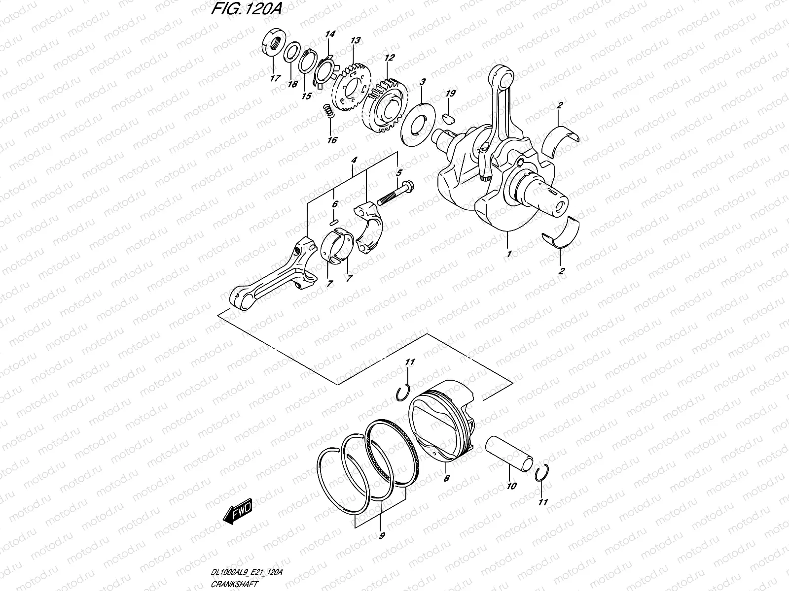 120A - CRANKSHAFT