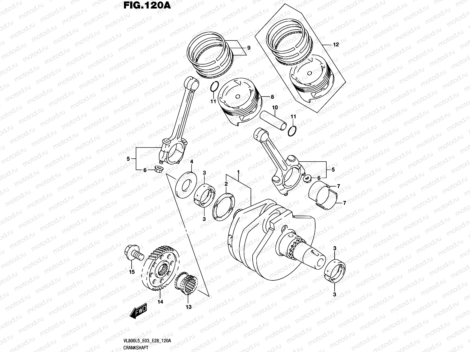 120A - CRANKSHAFT